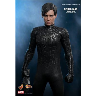 Spider-Man (Black Suit) 1/6  Movie Masterpiece Series - Spider-Man 3