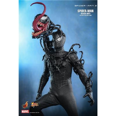 Spider-Man (Black Suit) 1/6  Movie Masterpiece Series - Spider-Man 3