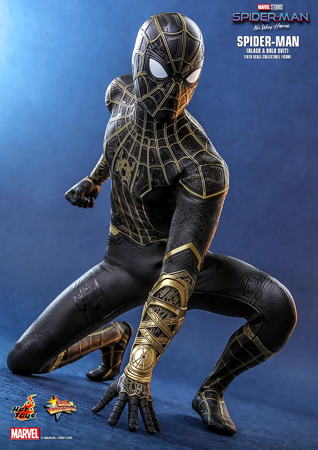 Spider-Man Black & Gold Suit 1/6 Spider-Man No Way Home