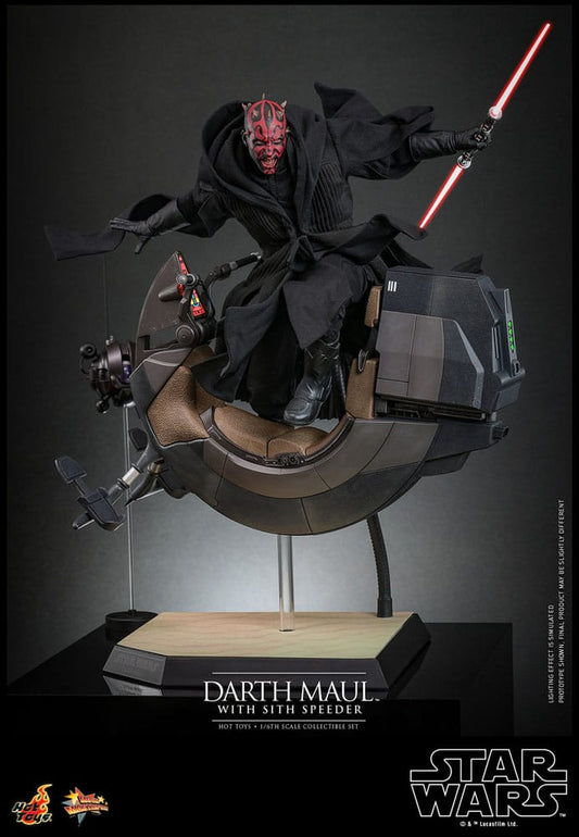 Darth Maul with Sith Speeder 1/6 Star Wars Episode I Figura Movie Masterpiece