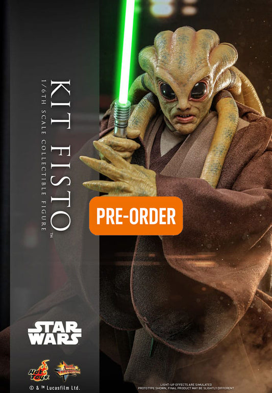 🔴PRE-ORDER Kit Fisto 1/6 Star Wars Figura Movie Masterpiece