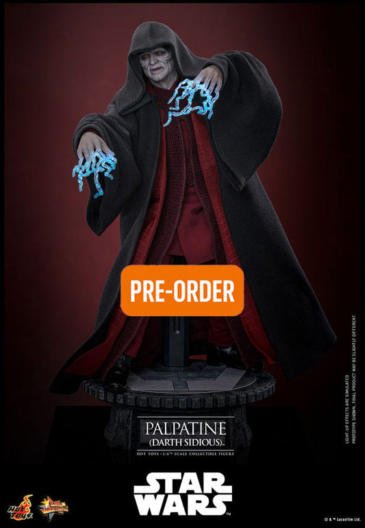🔴PRE-ORDER Palpatine (Darth Sidious) 1/6 Star Wars: Episodio III - La venganza de los Sith Figura
