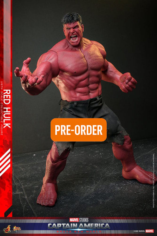 🔴PRE-ORDER Red Hulk 1/6 Captain America: Brave New World Figura Movie Masterpiece