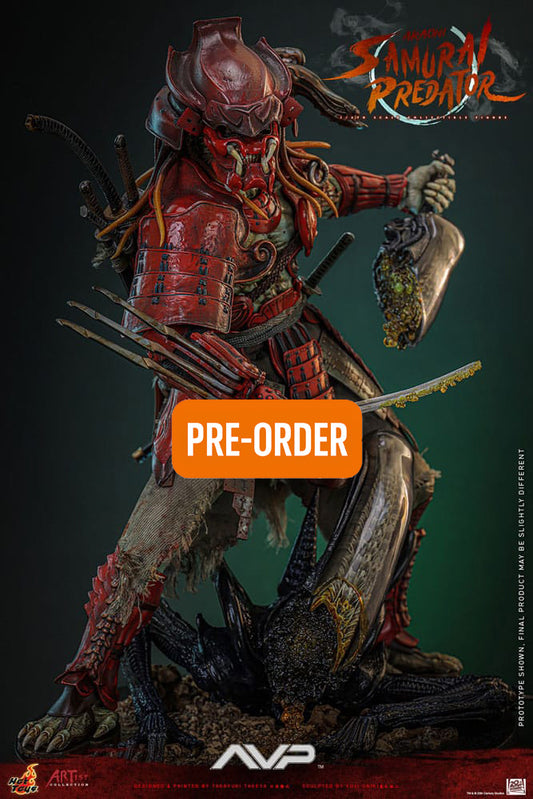 🔴PRE-ORDER Akaoni Samurai Predator 1/6 Alien vs. Predator Figura Artist Collection