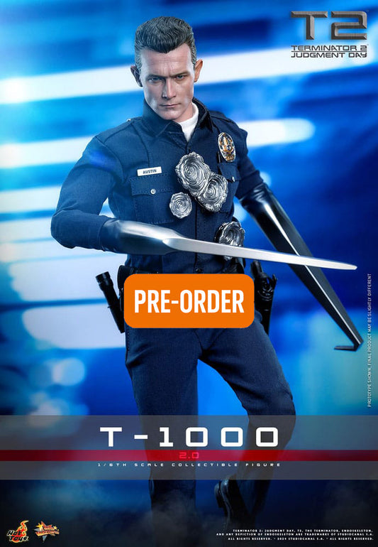 🔴PRE-ORDER T-1000 (2.0) 1/6 Terminator 2 Figura Movie Masterpiece