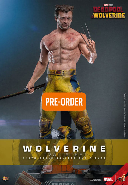🔴PRE-ORDER Wolverine (TVA Jacket Version) 1/6 Deadpool & Wolverine Movie Masterpiece Figura