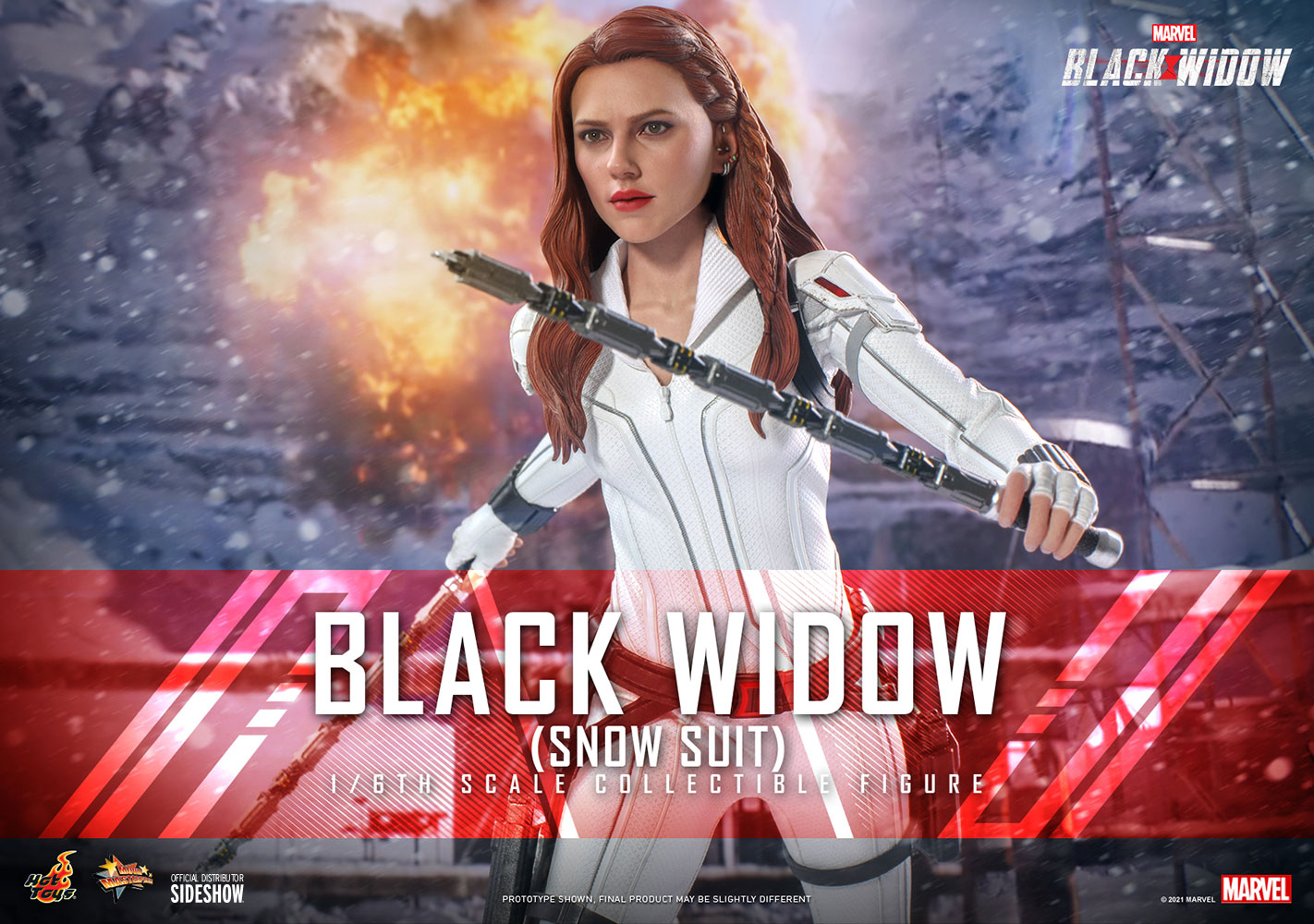 Black Widow 1/6 Black Widow Snow Suit Version