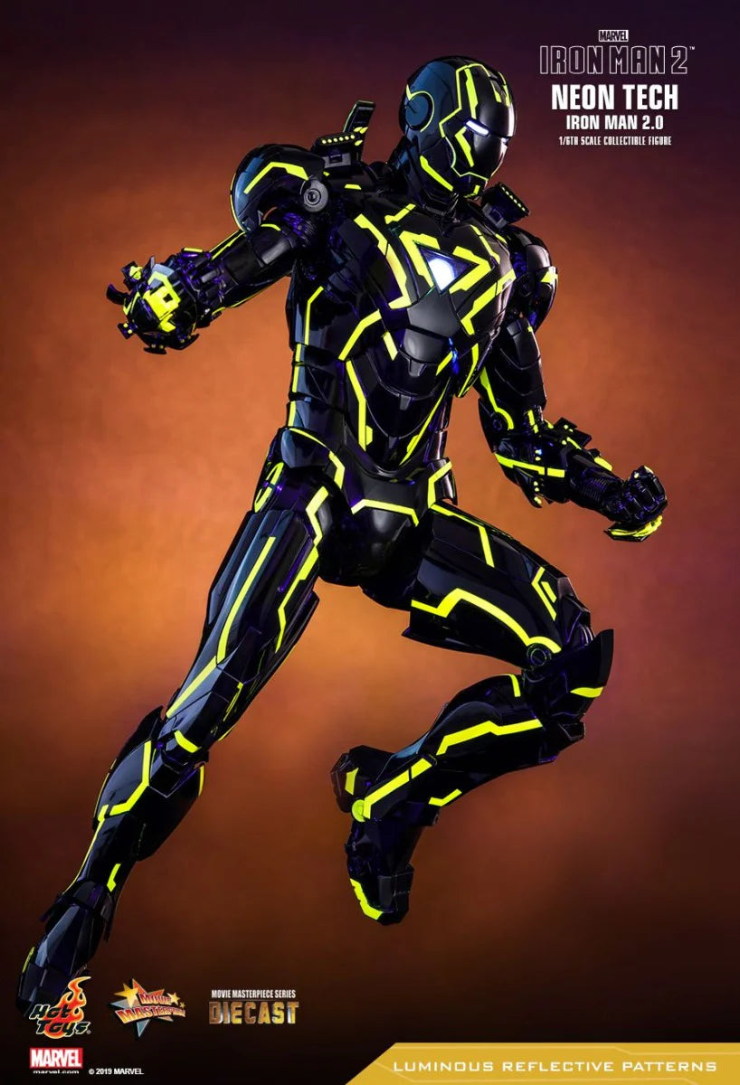Neon Tech Iron Man 2.0 1/6 Iron Man 2