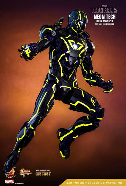 Neon Tech Iron Man 2.0 1/6 Iron Man 2