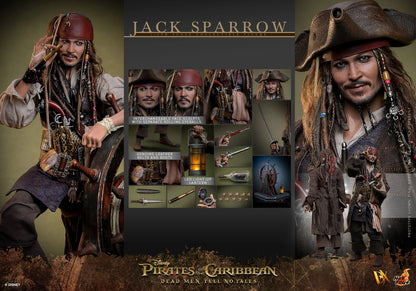 Jack Sparrow 1/6 Piratas del Caribe: La Venganza de Salazar