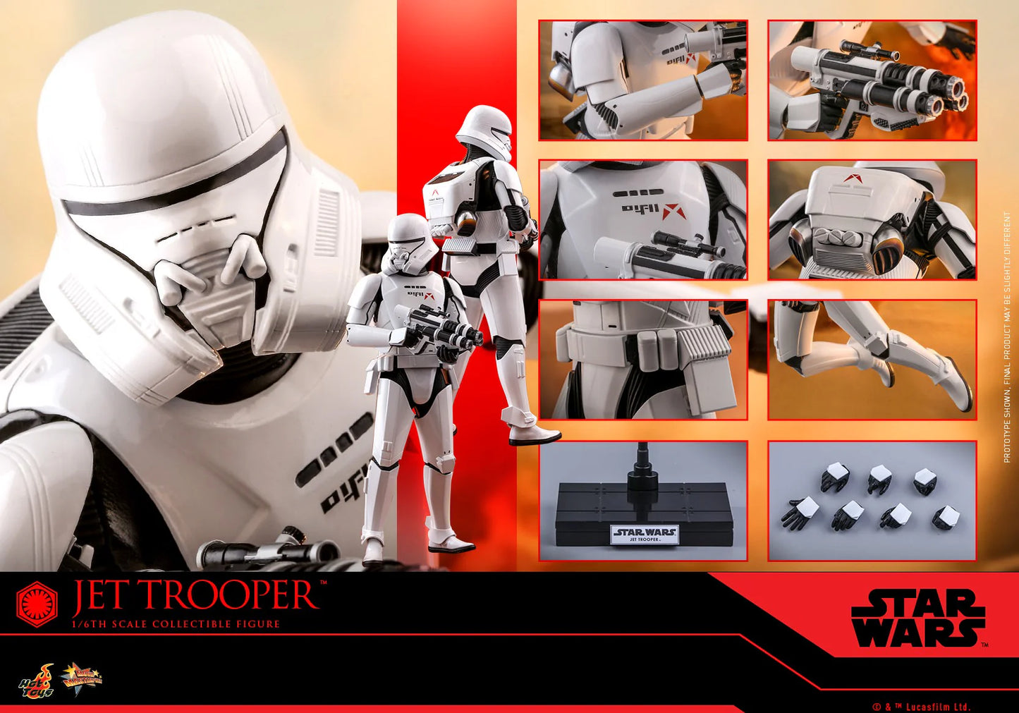 Jet Trooper 1/6 Star Wars The Rise of Skywalker