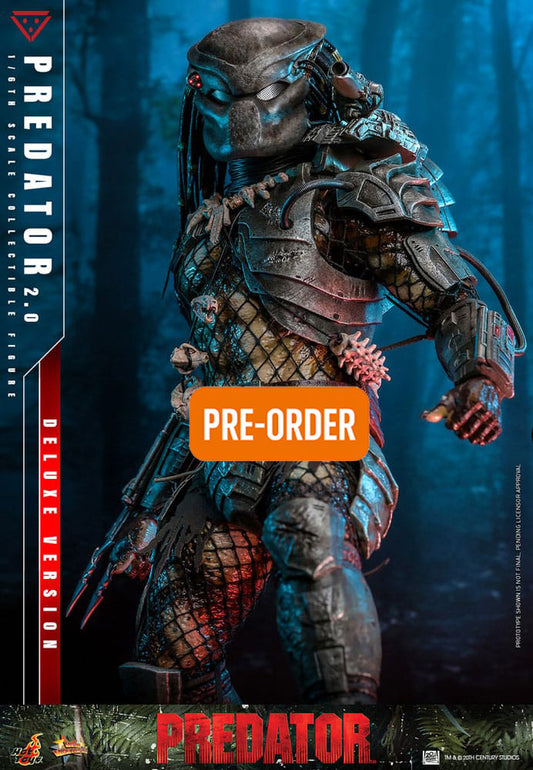 🔴PRE-ORDER Predator (2.0) Deluxe Version 1/6 Depredador Figura Movie Masterpiece
