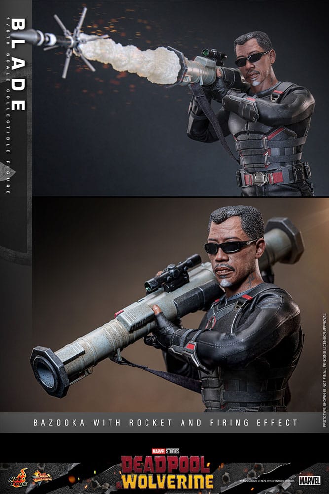 Blade 1/6 Deadpool & Wolverine Hot Toys
