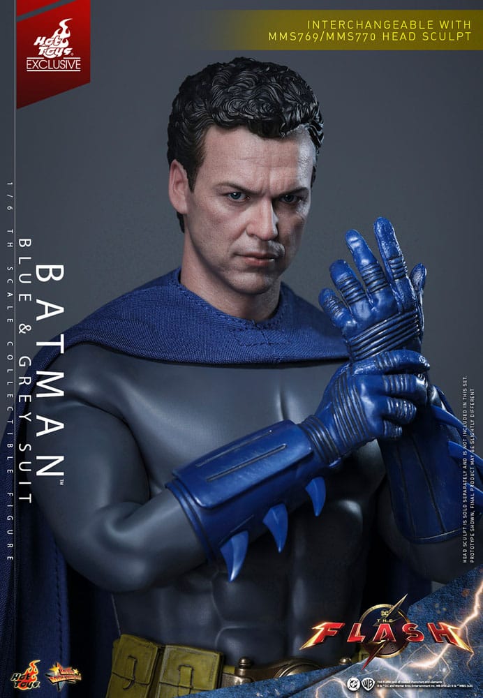 Batman The Flash (traje azul y gris) 1/6 Hot Toys