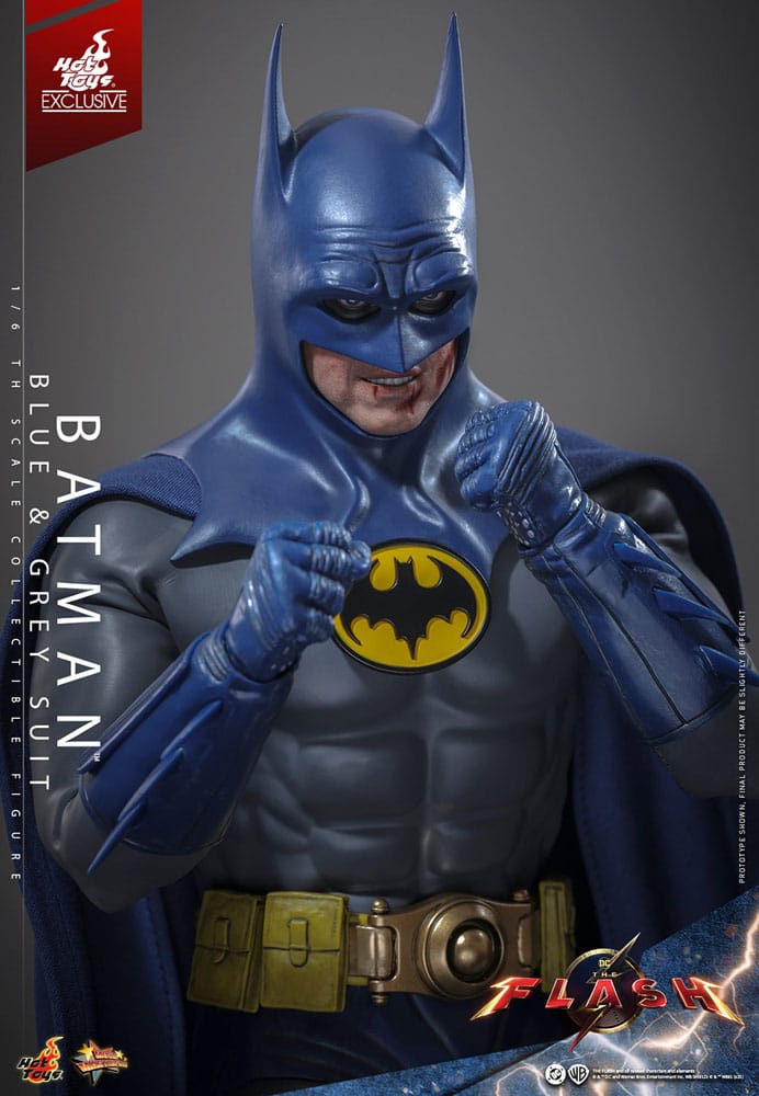Batman The Flash (traje azul y gris) 1/6 Hot Toys