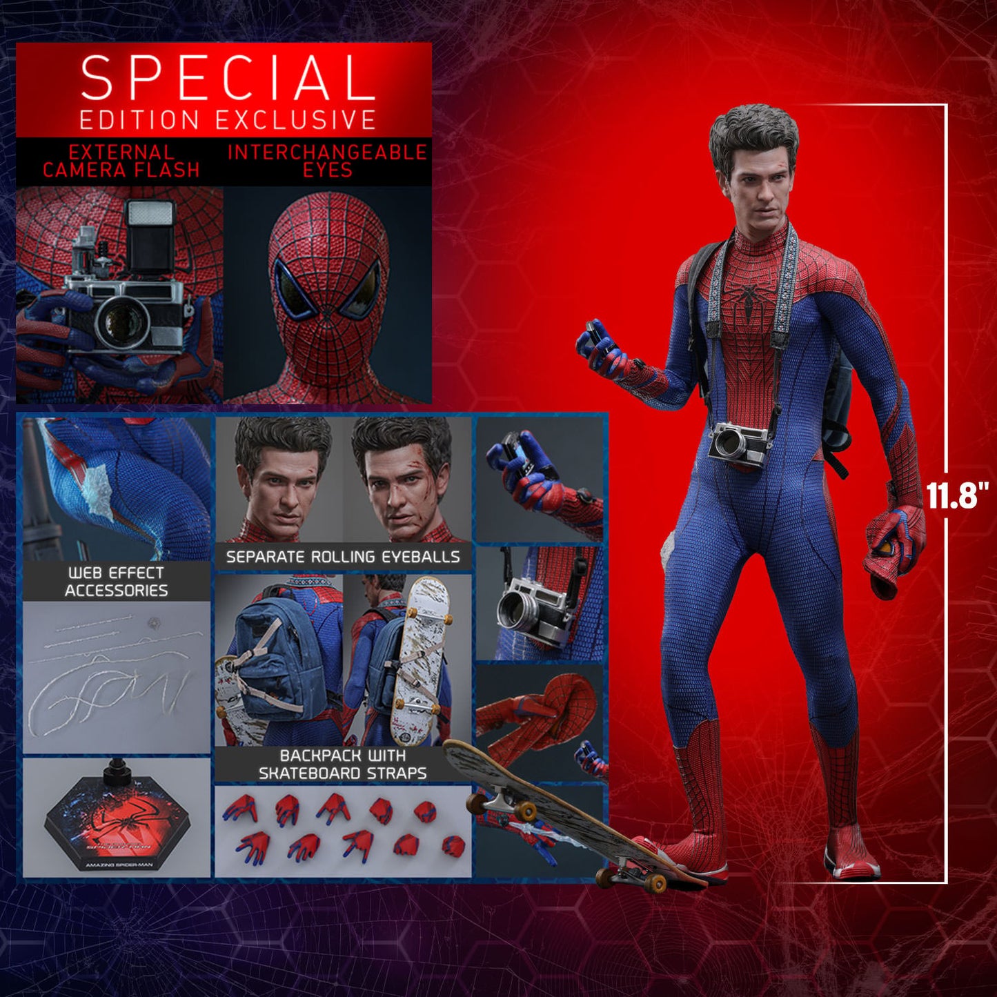 Spider-man 1/6 Special Edition The Amazing Spider-man