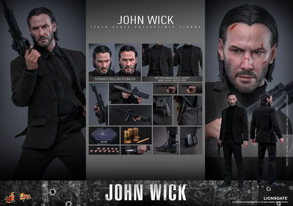 🔴PRE-ORDER John Wick 1/6 Hot Toys