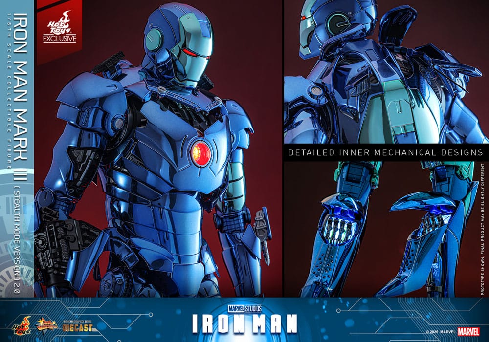 Iron Man Mark III Stealth Mode Ver. 2.0 1/6 Hot Toys