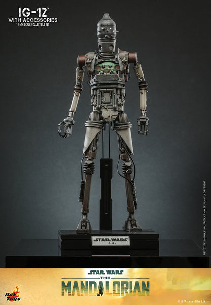 IG-12 con accesorios 1/6 Star Wars The Mandalorian Hot Toys