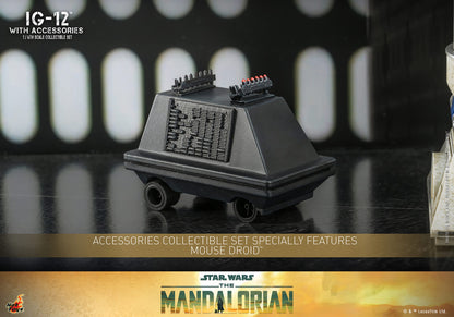 IG-12 con accesorios 1/6 Star Wars The Mandalorian Hot Toys