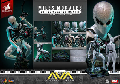 Miles Morales 1/6 (Aliens Vs. Avengers Suit) Collectible Figure [Hot Toys Exclusive]