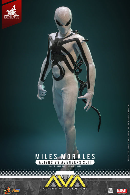 Miles Morales 1/6 (Aliens Vs. Avengers Suit) Collectible Figure [Hot Toys Exclusive]