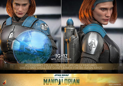 IG-12 con accesorios 1/6 Star Wars The Mandalorian Hot Toys