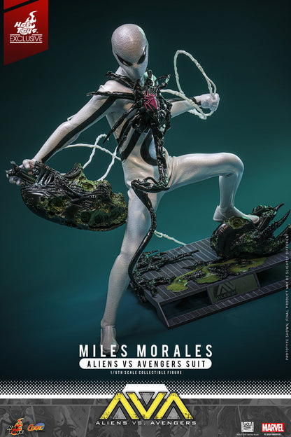 Miles Morales 1/6 (Aliens Vs. Avengers Suit) Collectible Figure [Hot Toys Exclusive]