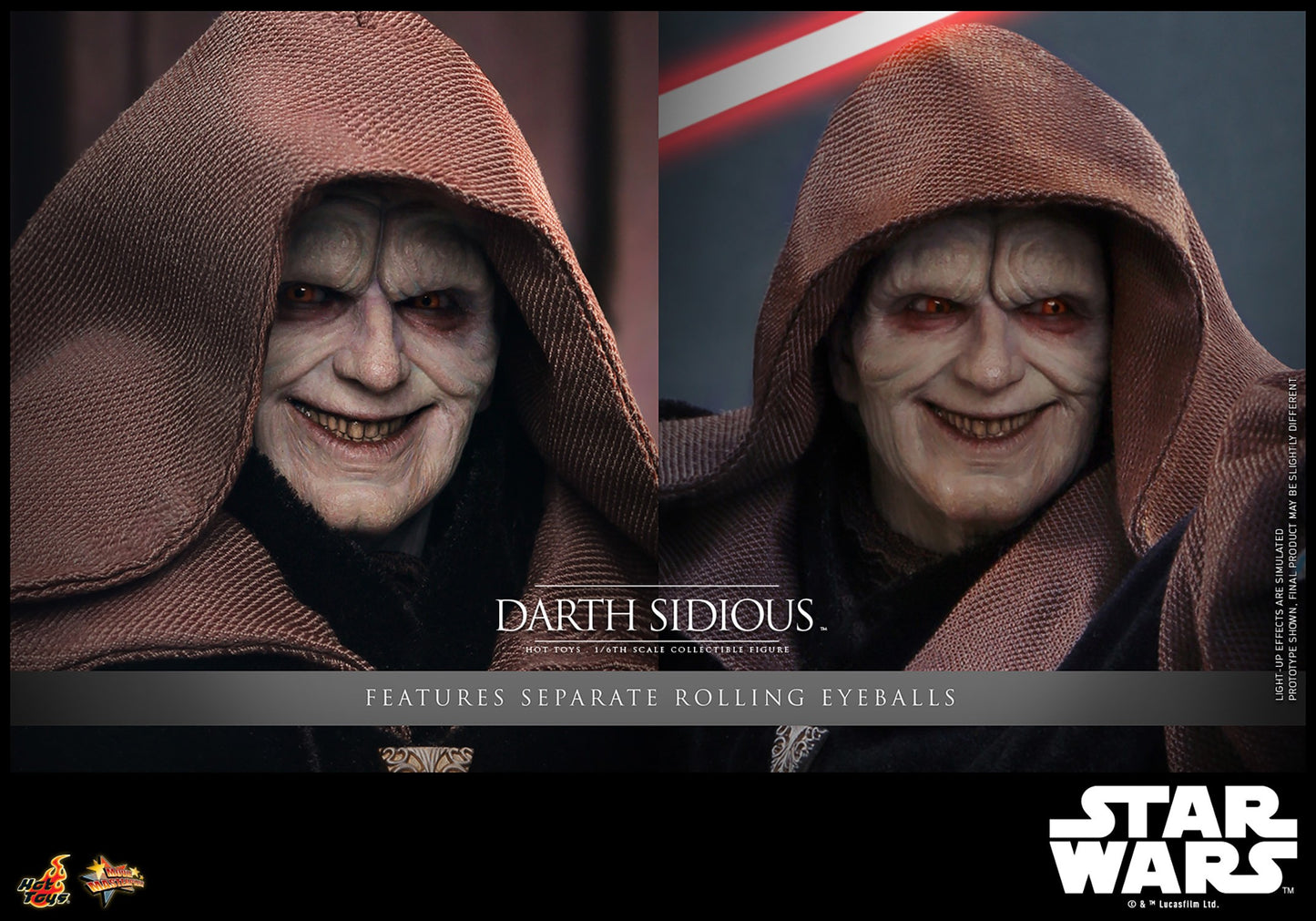 Darth Sidious 1/6 Star Wars