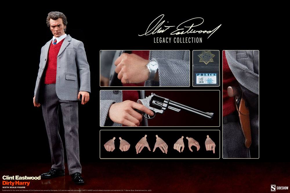 Clint Eastwood 1/6 Harry el sucio Sideshow