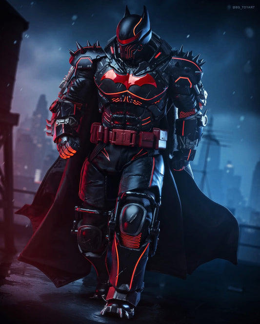 Batman: Arkham Origins 1/6 versión Hellbat con traje XE