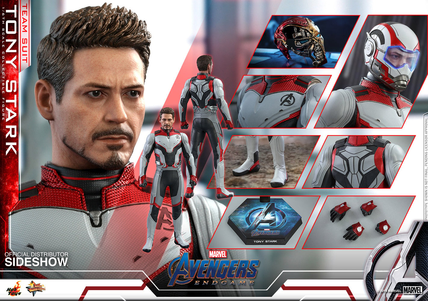 Tony Stark (Team Suit)  1/6 Avengers Endgame