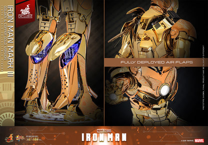 Iron Man Mark III 1/6 Golden & Copper Gold Version
