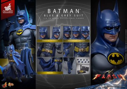 Batman The Flash (traje azul y gris) 1/6 Hot Toys