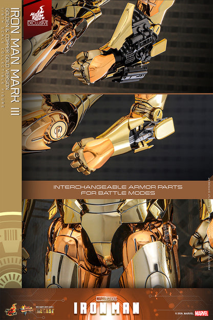 Iron Man Mark III 1/6 Golden & Copper Gold Version