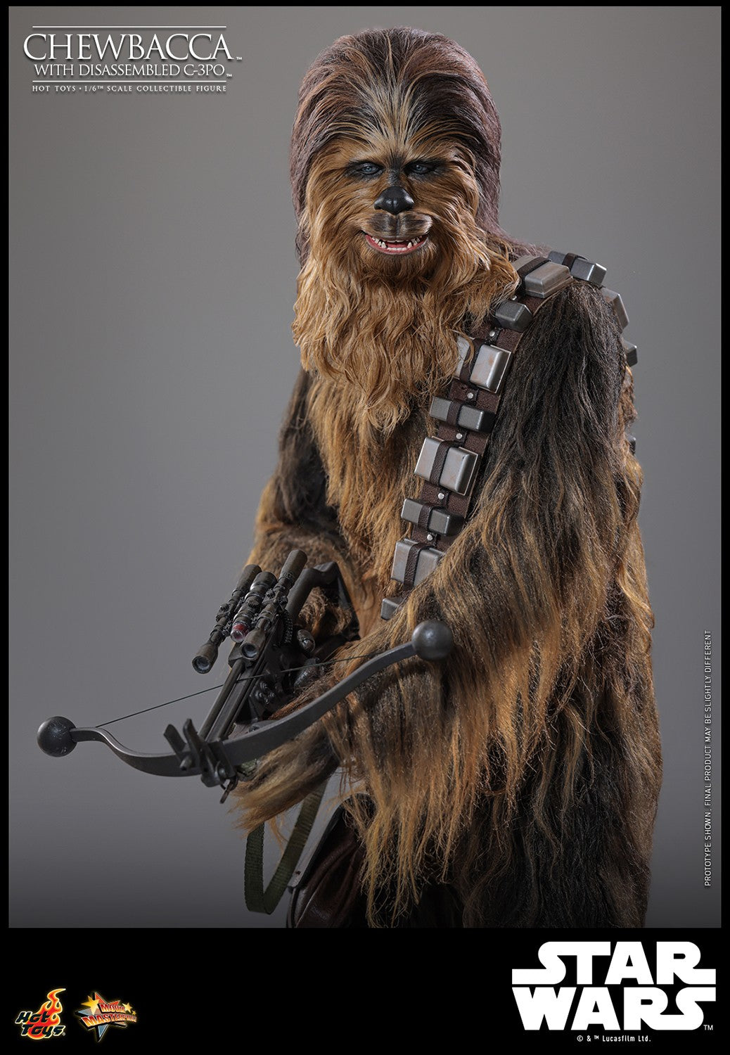 Chewbacca con C-3PO desmontado 1/6 Hot Toys