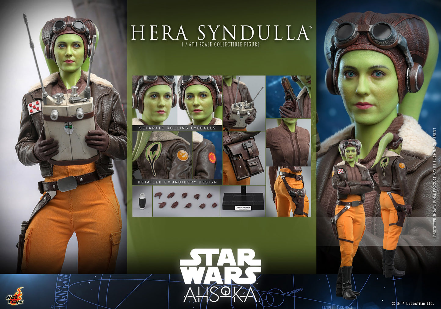 Hera Syndulla 1/6 Star Wars Ahsoka