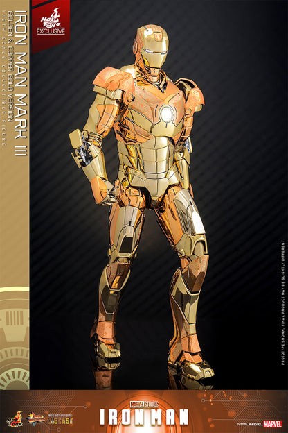 Iron Man Mark III 1/6 Golden & Copper Gold Version