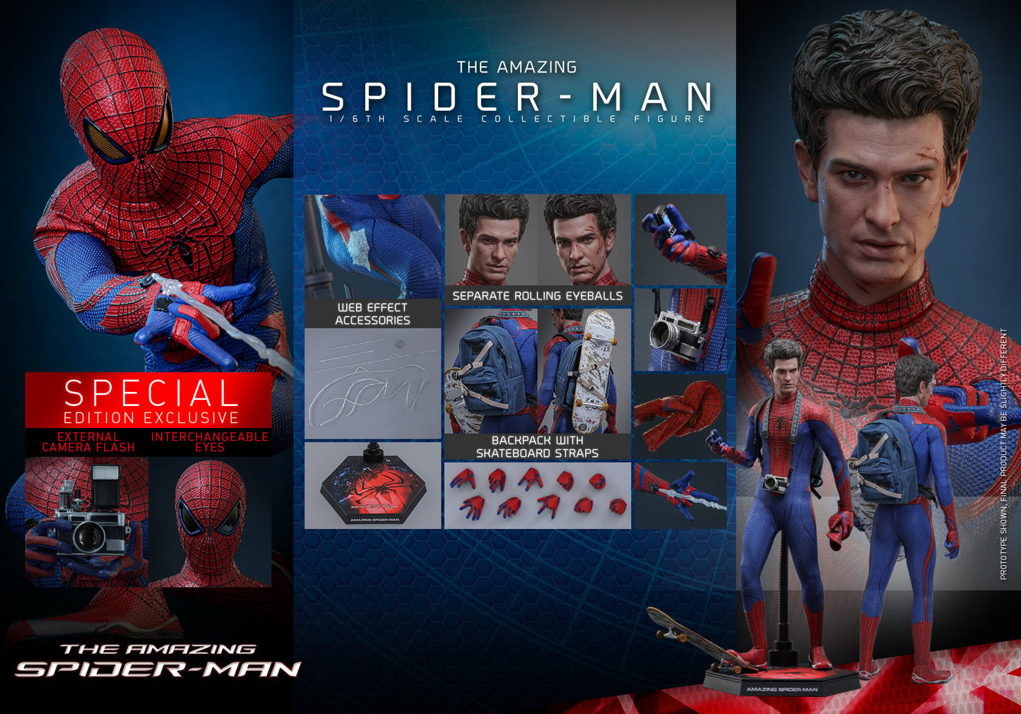 Spider-man 1/6 Special Edition The Amazing Spider-man