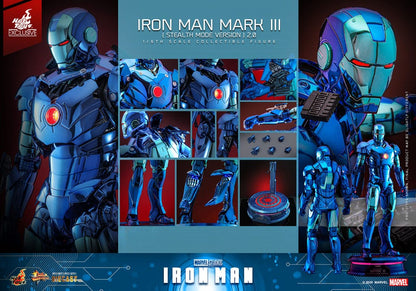 Iron Man Mark III Stealth Mode Ver. 2.0 1/6 Hot Toys
