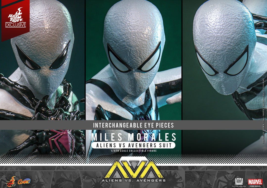 Miles Morales 1/6 (Aliens Vs. Avengers Suit) Collectible Figure [Hot Toys Exclusive]