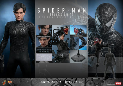 Spider-Man (Black Suit) 1/6  Movie Masterpiece Series - Spider-Man 3