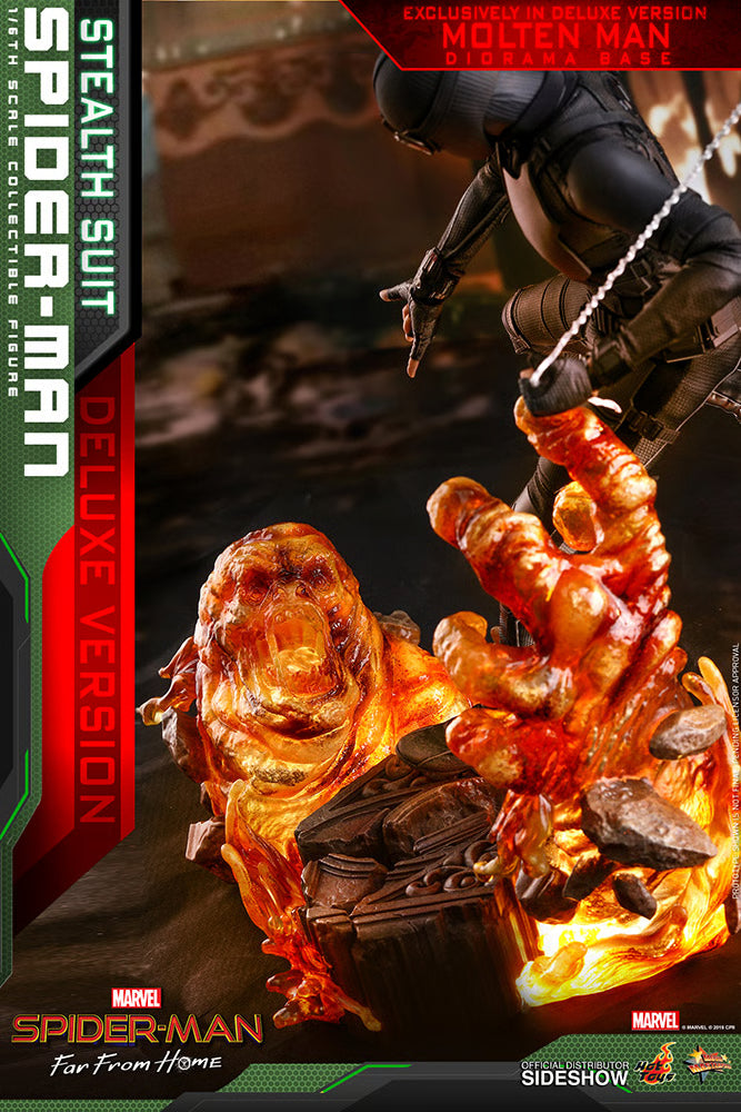 Spider-Man (Stealth Suit) Deluxe Version 1/6 Hot Toys