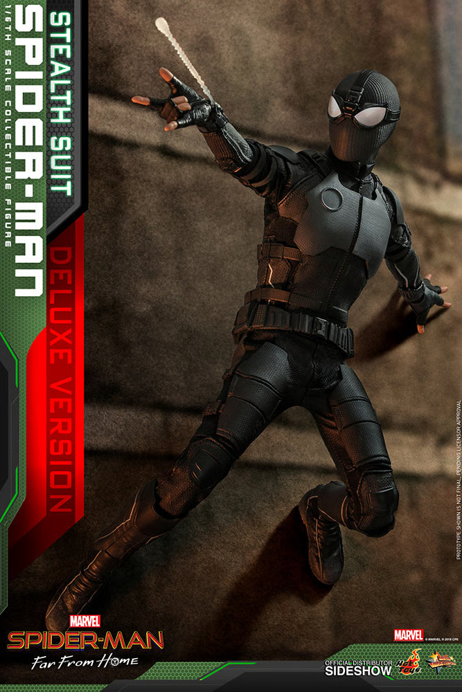 Spider-Man (Stealth Suit) Deluxe Version 1/6 Hot Toys