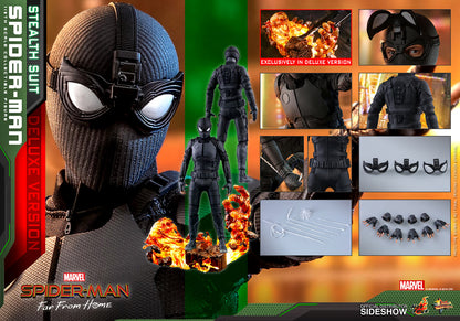 Spider-Man (Stealth Suit) Deluxe Version 1/6 Hot Toys