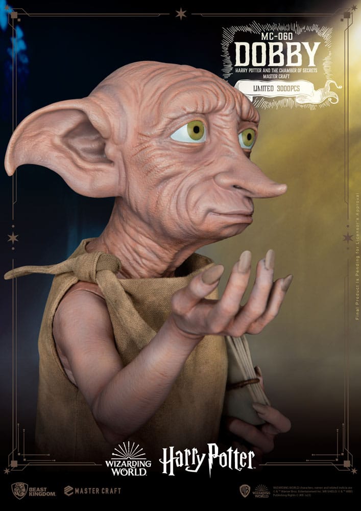 Harry Potter Estatua Master Craft Dobby 39 cm