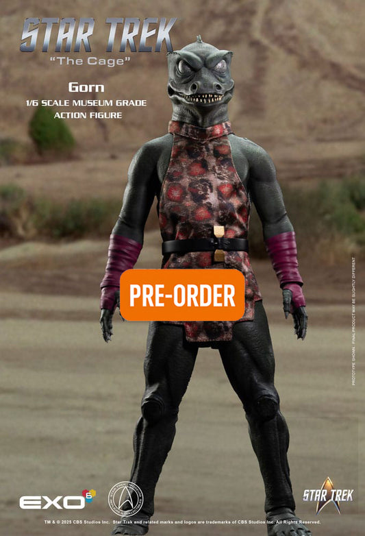🔴PRE-ORDER Gorn 1/6 Star Trek Figura