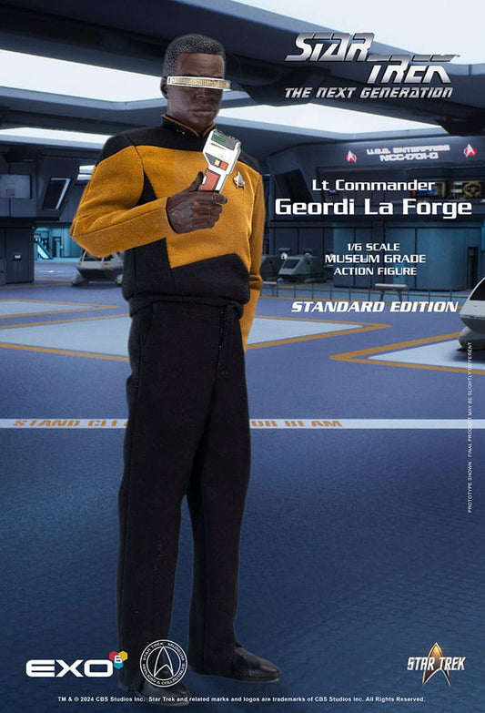 Lt. Commander Geordi La Forge (Standard Version) 1/6 Star Trek: The Next Generation Figura