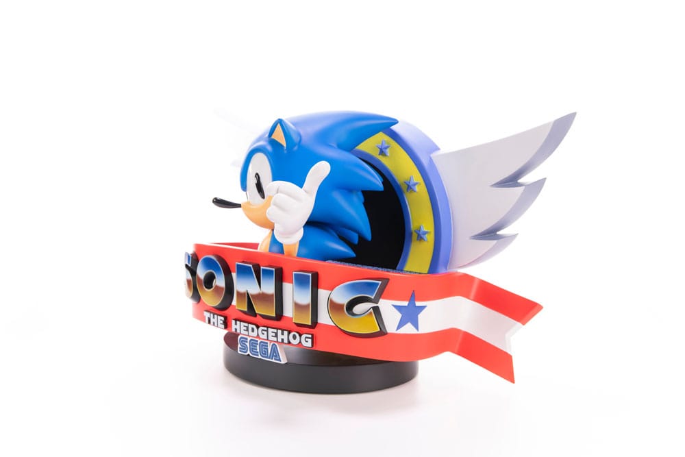 🔴PRE-ORDER Sonic the Hedgehog Estatua Sonic Title Screen