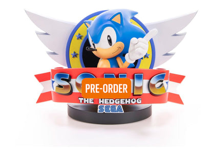 🔴PRE-ORDER Sonic the Hedgehog Estatua Sonic Title Screen